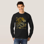 Goldenes Jahr des Drachen 2024 Mondjahr 2024 T-Shirt (Vorne ganz)