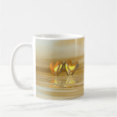 Goldenes Jahr Herz Kaffeetasse (Links)