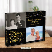 Goldenes Jubiläum (50.) Dann und Jetzt Fotos