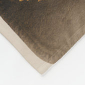 Goldenes Jubiläums-Fleece-Decke Fleecedecke (Ecke)