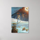 Goldenes Kalb Leinwanddruck (Vorderseite)