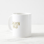 Goldenes Kind Kaffeetasse (Vorderseite Links)