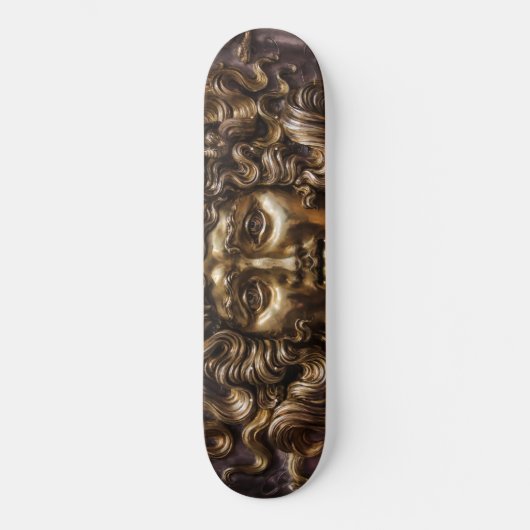 Goldenes Kind Skateboard (Vorderseite)
