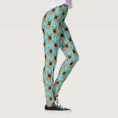 Goldenes Kitz Frenchie Leggings (Rechts)