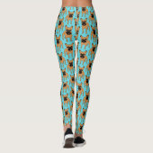 Goldenes Kitz Frenchie Leggings (Rückseite)
