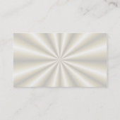 Goldenes Knie-Originaldesign Visitenkarte (Rückseite)