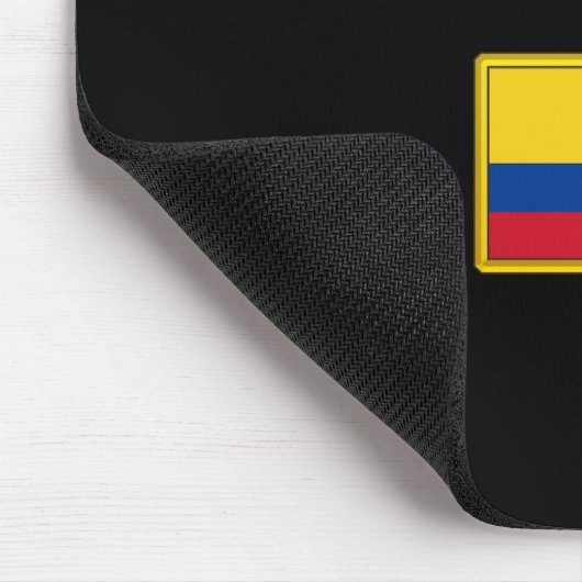 Goldenes Kolumbien Mousepad (Ecke)
