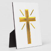 Goldenes Kreuz 4 Fotoplatte (Seite)