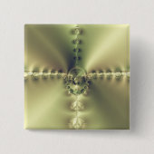 Goldenes Kreuz Button (Vorderseite)