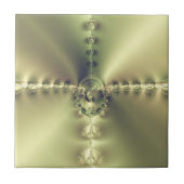 Goldenes Kreuz Fliese (Vorderseite)