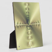 Goldenes Kreuz Fotoplatte (Seite)