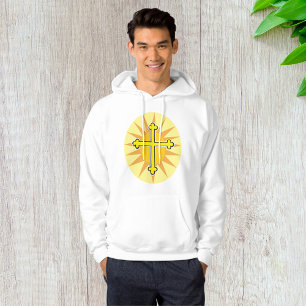 Goldenes Kreuz Hoodie