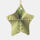 Goldenes Kreuz Keramikornament (Rechts)