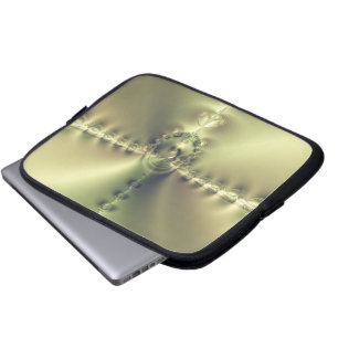 Goldenes Kreuz Laptopschutzhülle