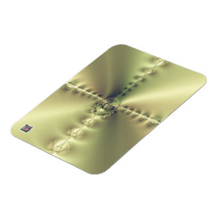 Goldenes Kreuz Magnet