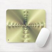 Goldenes Kreuz Mousepad (Mit Mouse)