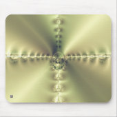 Goldenes Kreuz Mousepad (Vorne)