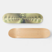 Goldenes Kreuz Skateboard (Horizontal)
