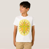 Goldenes Kreuz T-Shirt (Vorne ganz)