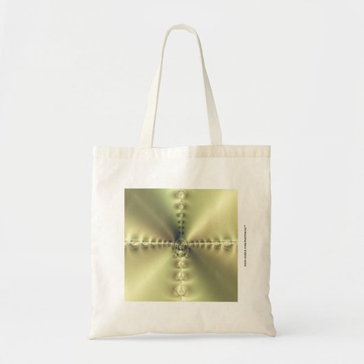 Goldenes Kreuz Tragetasche (Vorne)