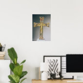 Goldenes Kreuz von Essen Poster (Heimbüro)