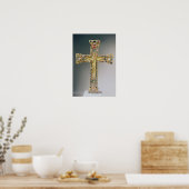 Goldenes Kreuz von Essen Poster (Küche)