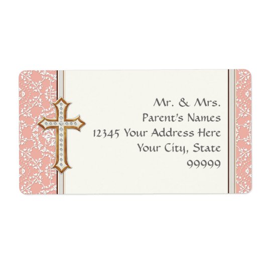 Goldenes Kreuzmädchen (Vorne)