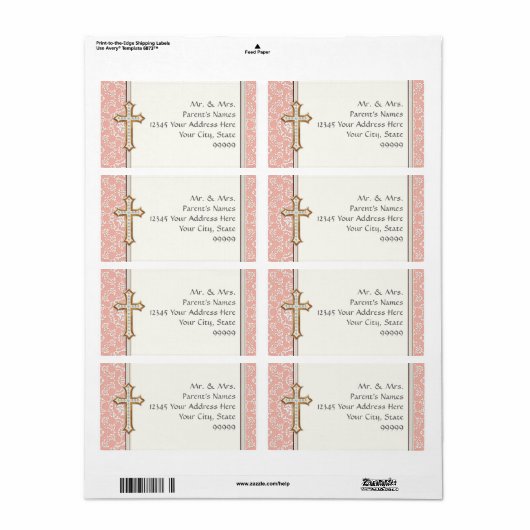 Goldenes Kreuzmädchen (Vorne)