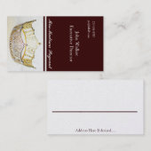 Goldenes Kronen-Geschäft oder Telefonkarte Telefonnummerkarte (Vorne/Hinten)