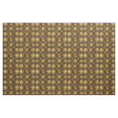 Goldenes Kronenmuster Stoff (Fat Quarter (45,7 x 55,9 cm))
