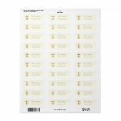 Goldenes Kruzifix & Eheringe (Vorne)