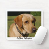 Goldenes Labrador Mousepad (Mit Mouse)