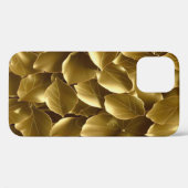 Goldenes Leaf Case-Mate iPhone Hülle (Rückseite (Horizontal))