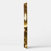 Goldenes Leaf Case-Mate iPhone Hülle (Rückseite / Rechts)