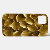 Goldenes Leaf Case-Mate iPhone Hülle (Rückseite (Horizontal))
