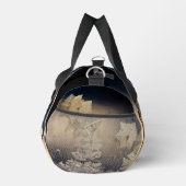 Goldenes Leaf gefüllt Blase im Schnee Duffle Bag (Rechts)
