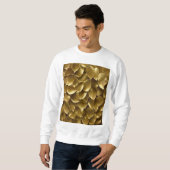 Goldenes Leaf Sweatshirt (Vorne ganz)