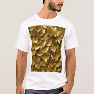 Goldenes Leaf T-Shirt