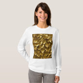 Goldenes Leaf T-Shirt (Vorne ganz)
