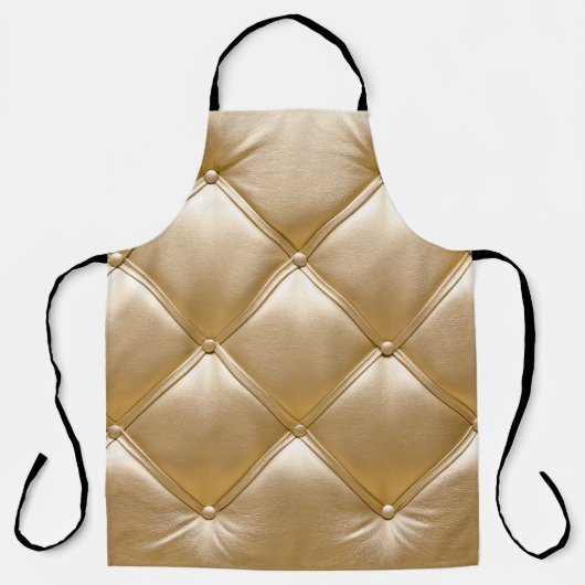 Goldenes Leder Upholsterie Schürze (Vorderseite)