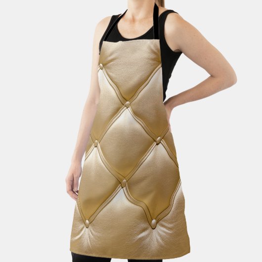 Goldenes Leder Upholsterie Schürze (InSitu)