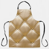 Goldenes Leder Upholsterie Schürze (Vorderseite)