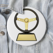 Goldenes Lenkrad-Trophäe Button (Beispiel)