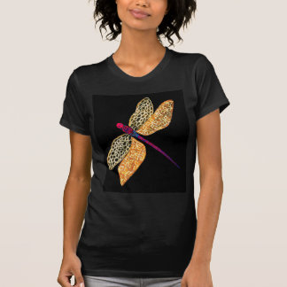 Goldenes Libellen-Shirt T-Shirt