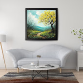 Goldenes Licht Fotodruck