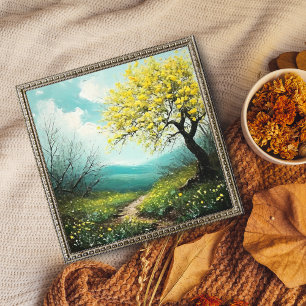 Goldenes Licht Fotodruck