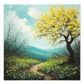 Goldenes Licht Fotodruck (Vorne)