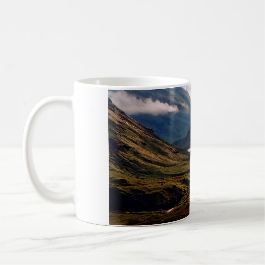 Goldenes Licht in Glencoe Kaffeetasse (Links)
