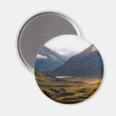 Goldenes Licht in Glencoe Magnet (Vorderseite/Rückseite)