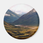 Goldenes Licht in Glencoe Magnet (Vorne)